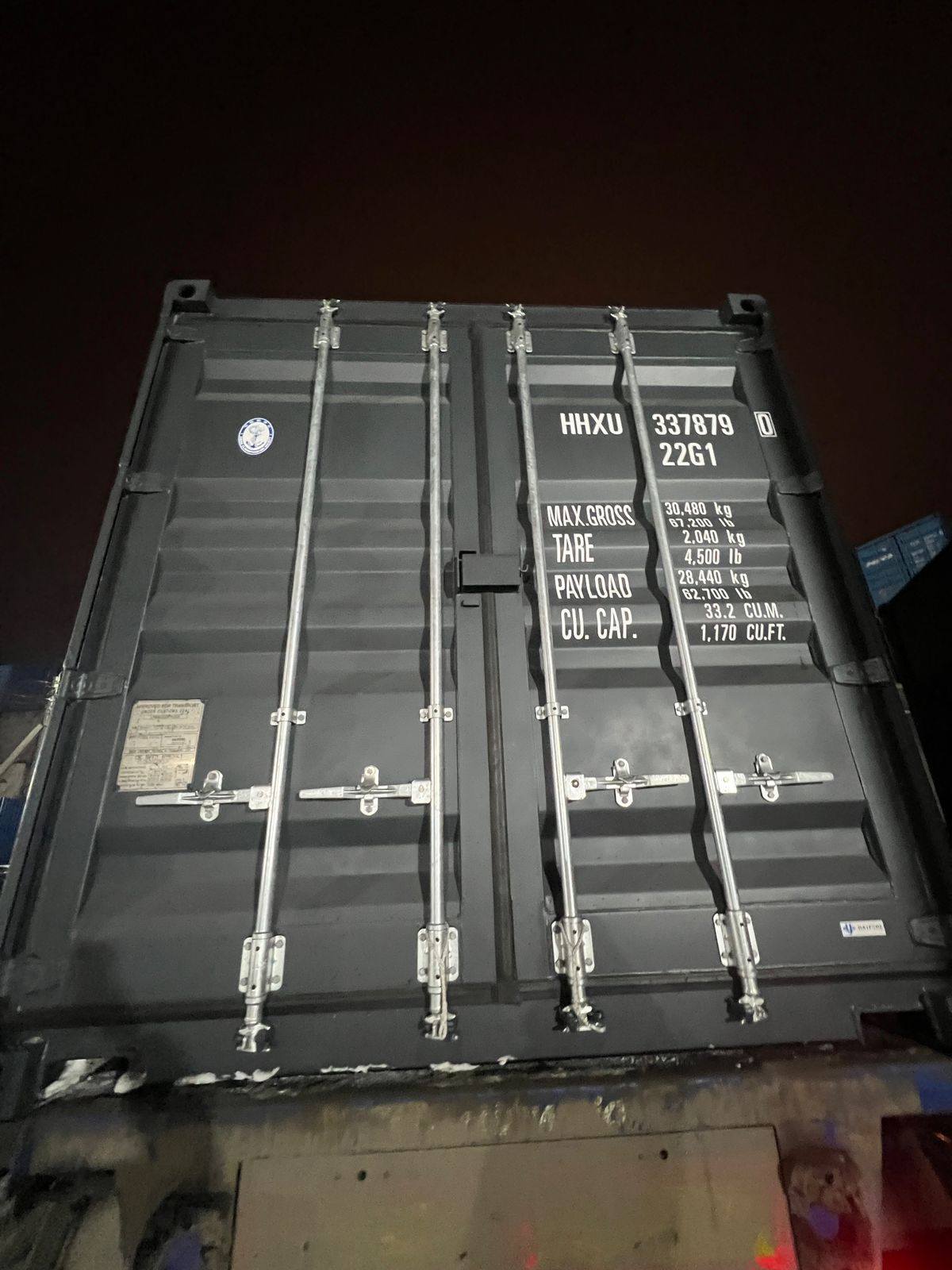 Морской контейнер HHXU3378790